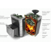 Печь для бани стальная Термофор (TMF) Гейзер Мини 2016 Carbon ДА КТК ЗК ТО терракота