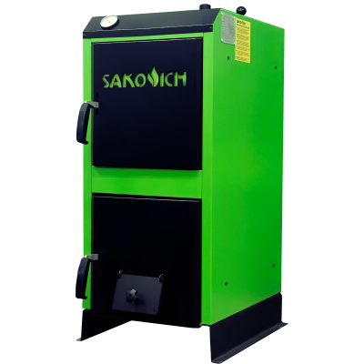 Твердотопливный котел  Sakovich STANDART New 12 кВт (4 мм)